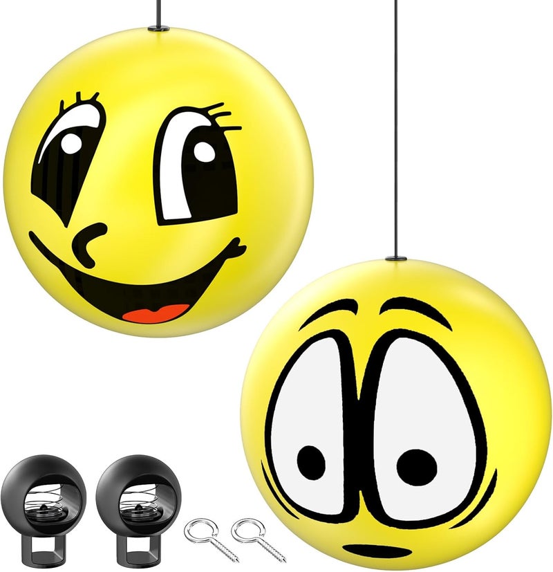 BFXM Garage Parking Aid Ball, Parking Guide System for Car Accessories, Stop Indicator, Parking Assist Ball, Aid-Parking Kit, Garage Car Stopper, Pack of 2 - Image 1